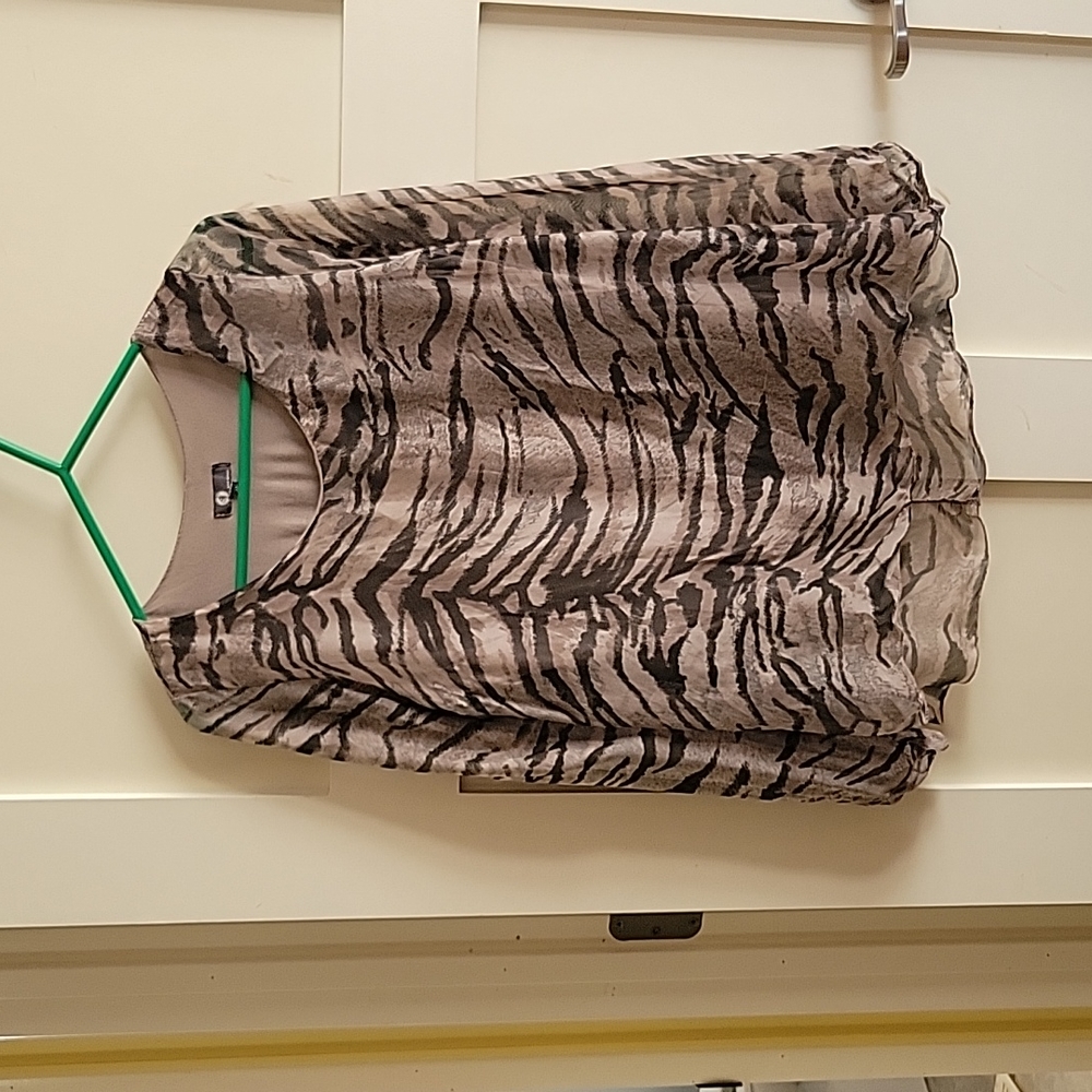 Grey Animal Print